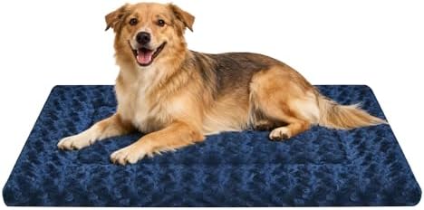 Dog Bed Mat - Dog Crate Pad - Reversible Mat for Pet Comfort - Soft Bed Crate Pads with Dual-Sided Design for All Seasons - Durable, Machine Washable Mat for Crates, Travel, and Home