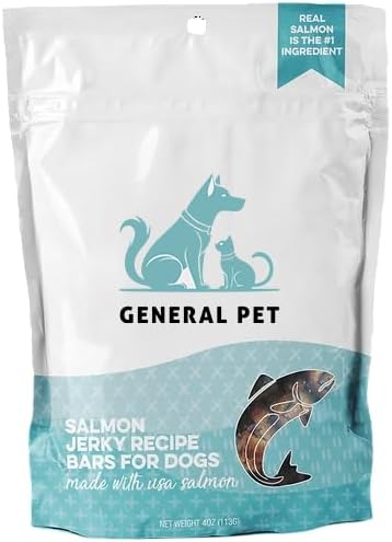 Organic Dog Treats, Sweet Potato, Salmon Flavor, 4 Ounces, USDA Organic, Made in USA, for All Breeds and Ages, Training