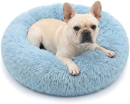 nononfish Cozy Small Dog Bed,Soft Donut Calming Pet Bed