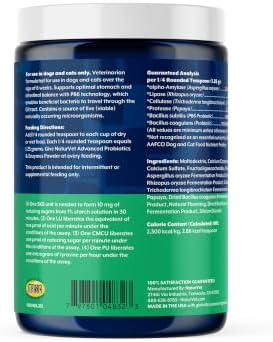 NaturVet Advanced Probiotics & Enzymes Supplement for Dogs & Cats - 1 lb