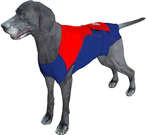 Surgi Snuggly Dog Surgery Recovery Suit, Cone Alternative, Spay/Neuter 2XL
