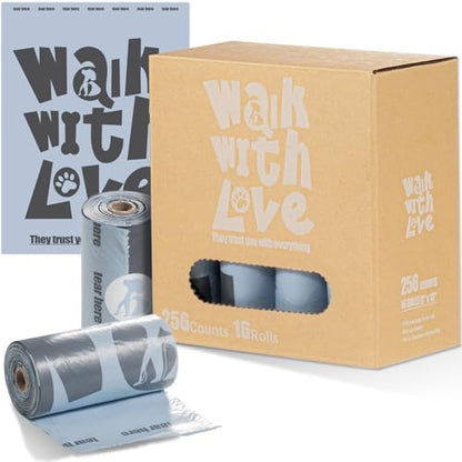Poop Bags for Dogs, Leak Proof and Mess-free Waste Bags,128 Bags