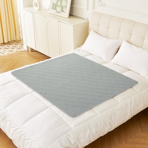 hyha Waterproof Reversible Dog Blanket, Pet Blanket for Sofa Couch