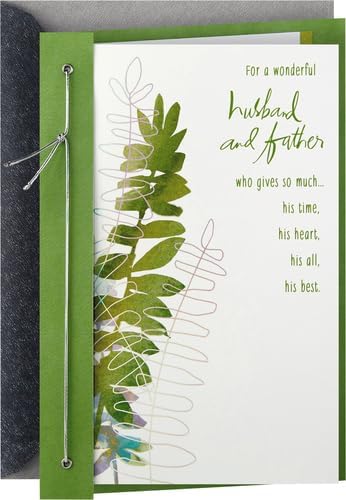 Hallmark Father's Day Card for Husband (For A Wonderful Husband And Father)