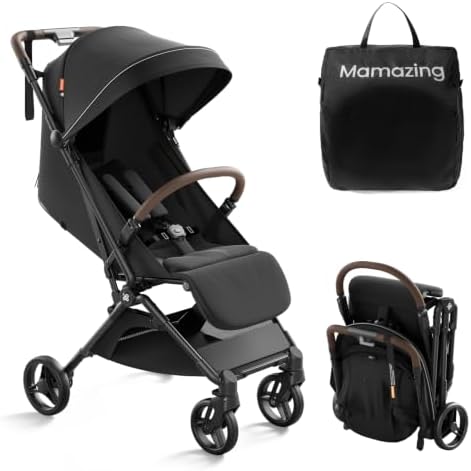 Mamazing Ultra Air Lightweight Baby Travel Stroller with Carbon Fiber Frame
