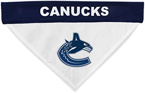 NHL VANCOUVER CANUCKS BANDANA for DOGS & CATS, Small/Medium. - Cute & Stylish Bandana! The Perfect HOCKEY FAN Scarf Bandana, great for Birthdays or any Party!