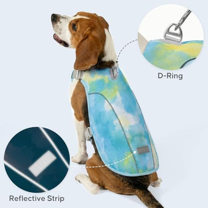 KYEESE Dog Cooling Vest Evaporative Dog Cooler Jacket for Hot Days