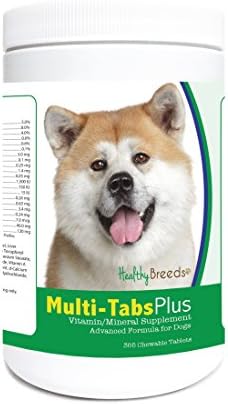 Healthy Breeds Akita Multi-Tabs Plus Chewable Tablets 365 Count