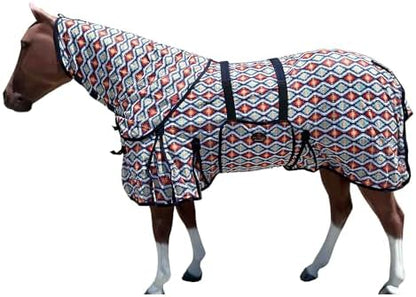 HILASON Horse Fly Sheet Breathable Mesh UV Protection Mosquito Bug Summer