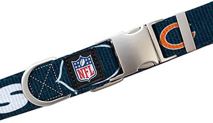 Littlearth NFL Detroit Lions Pet Premium Collar, Team Color, Small