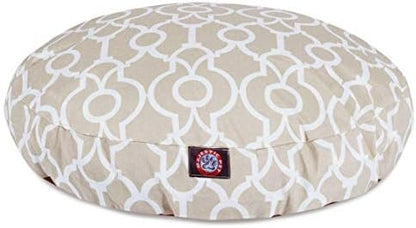 Majestic Pet Athens Sand Small Round Pet Bed
