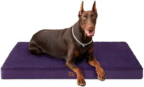 EHEYCIGA Orthopedic Dog Bed Extra Large with Removable Washable Cover, 47IN