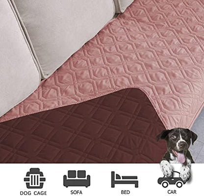 Ameritex Waterproof Dog Bed Blankets Cover for Bed Couch Sofa Reversible