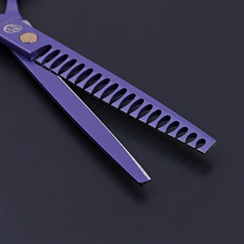 Purple Dragon 7.0 inch Professional Dog Grooming Hair Cutting Scissor