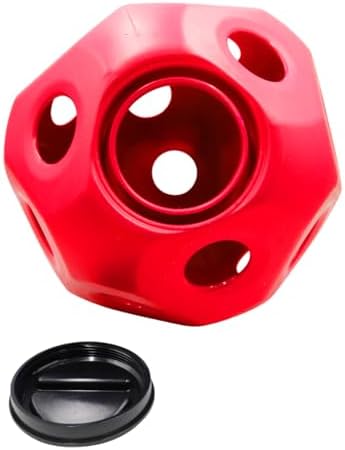 Hay Feeder, Horse Treat Ball, Hay Feeder for Horses, Horse Ball, Hay Ball Feeder for Horses, Horse Feeders for Stalls, Red