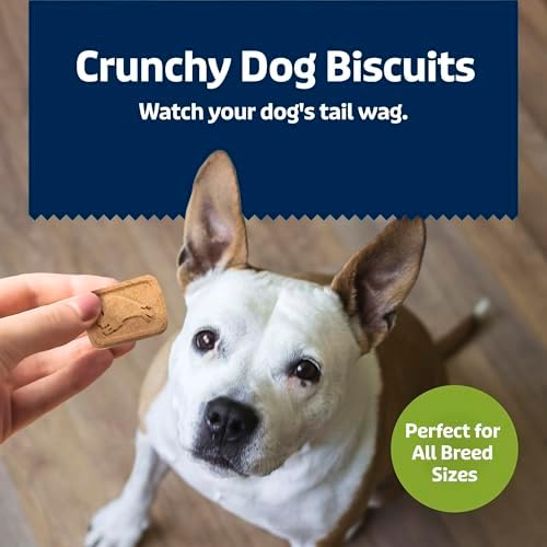 Blue Buffalo Health Bars Crunchy Dog Biscuits, Oven-Baked with Natural Ingredients, Apples & Yogurt, 3.5-lbs Box (Pack of 3)
