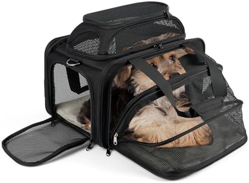 pidipiti 17x11x11 Soft-Sided pet Carrier,for 1 Small Dog or Medium cat