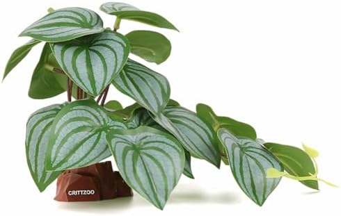 Reptile Fake Plants for Gecko Lizard Snake Frog Terrarium Decor