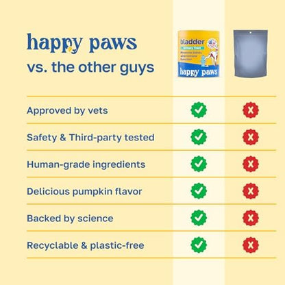 Happy Paws Dog Allergy Chews Supplement 100 Soft Chews Immunity