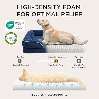 Bedsure Orthopedic XLPlus Dog Bed Extra Large with Removable Washable Cover