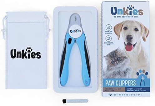 Dog Nail Clipper Large Breed Heavy Duty Trimmer - Travel Pouch and Easy Pictured Instructions - Latest Model