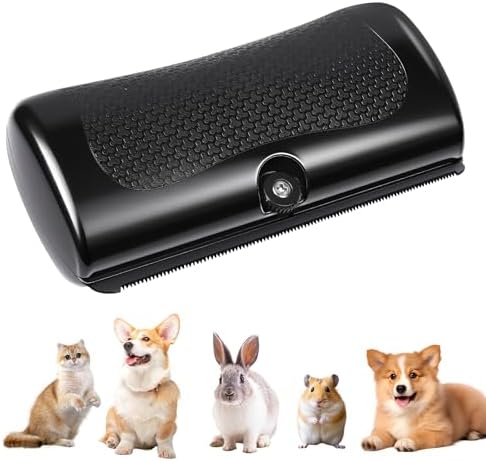 Deshedding Brush, Deshedding Dog Brush for Cats, Dogs, Rabbits, Horses, Ergonomic Pets that Relieves Pet Itchiness, Effectively Removes Undercoat & Loose Hair