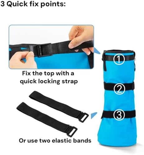 Horse hoof Soaking Boot,Easy use Soaker Bag, Equine Soaking Boot, Hooves Care Treatment Bucket