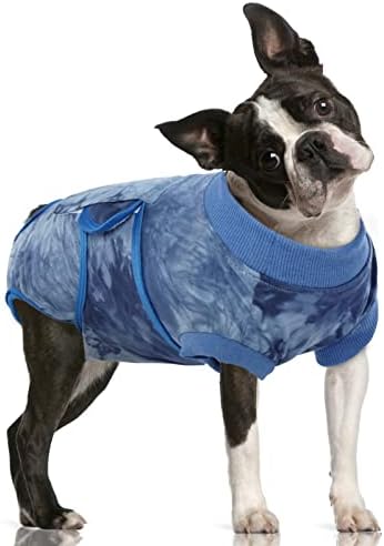 FUAMEY Recovery Suit for Dogs After Surgery,Soft Breathable Dog Bodysuit