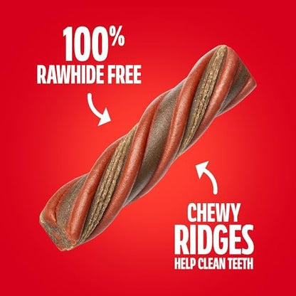 Milk-Bone Comfort Chews, Unique Chewy Texture & Real Beef, 36 Dog Chews