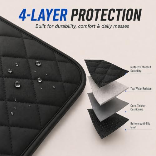 Dog Car Seat Protector, Back Seat Cover for Dogs, SUV & Car Seat Covers 56"