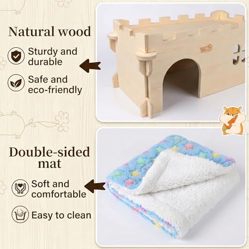 Castle Chinchilla House, Guinea Pig Hideout