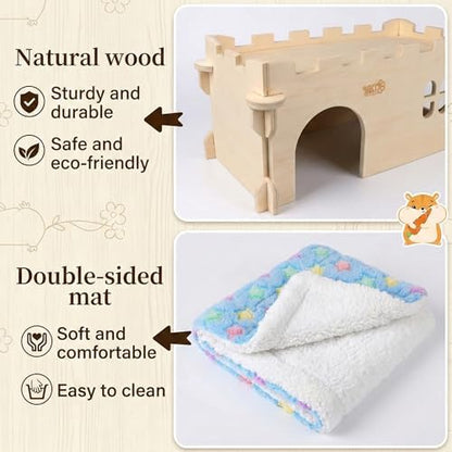 Castle Chinchilla House, Guinea Pig Hideout
