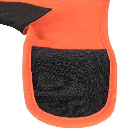 Carhartt Firm Duck Insulated Dog Chore Coat, Durable Weather Resistant Coat for Cold and Windy Conditions, Contains PFAS (Hunter Orange), Small