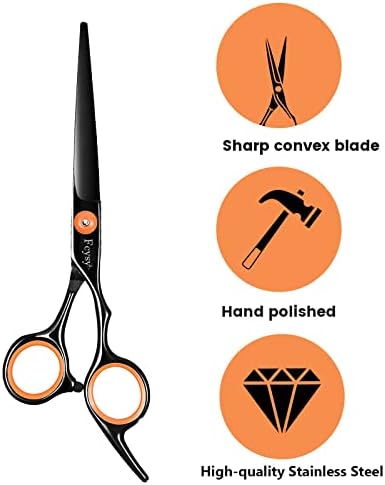 Hair Cutting Scissors Thinning Shears Kit, Fcysy Professional Hair Blending Scissor Kit, Barber Shears Haircut Salon Trimming Scissors for Women Men Pet