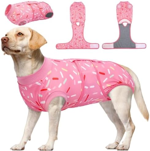 Kuoser Recovery Suit for Dogs After Surgery, Female Dog Onesie for Surgery