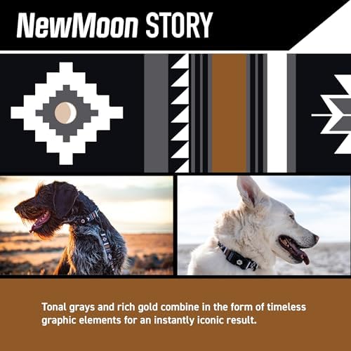 Wolfgang 1 Inch Venture Dog Leash Newmoon Print Small