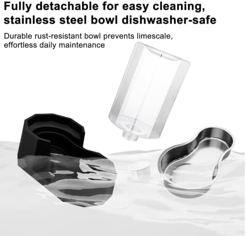 Sfozstra 7L Gravity Dog Water Dispenser:Filter Free Design