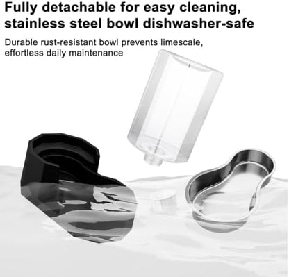 Sfozstra 7L Gravity Dog Water Dispenser:Filter Free Design