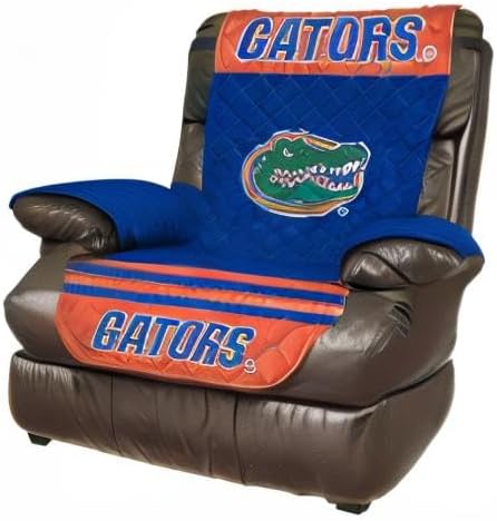 Pegasus Sports NCAA Microfiber Furniture Protector Cover with Elastic Straps