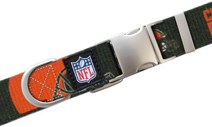 Littlearth NFL Detroit Lions Pet Premium Collar, Team Color, Small
