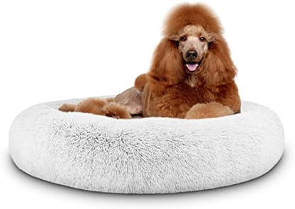 The Dog’s Bed Calming Donut Dog Bed, Machine Washable Removable Zip Cover