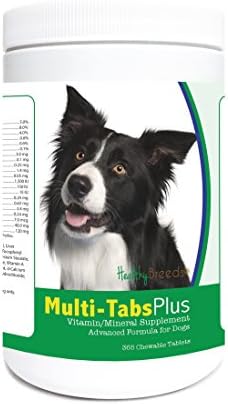 Healthy Breeds Border Collie Multi-Tabs Plus Chewable Tablets 365 Count