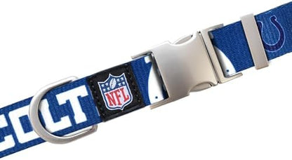 Littlearth NFL Detroit Lions Pet Premium Collar, Team Color, Small