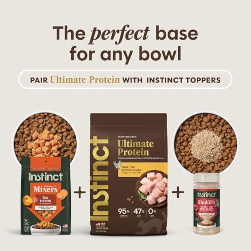 Instinct Ultimate Protein Grain Free Cage Free Chicken Recipe Natural Dry Cat Food, 10 lb. Bag