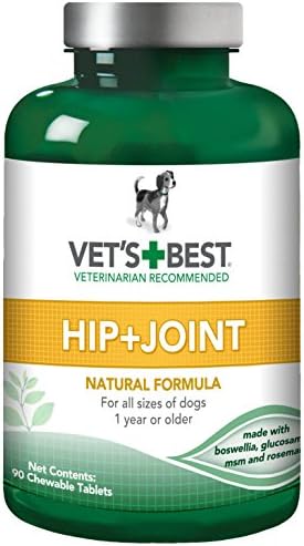 Vet's Best Advanced Hip & Joint Tablets with Glucosamine, Dogs, 90 Count