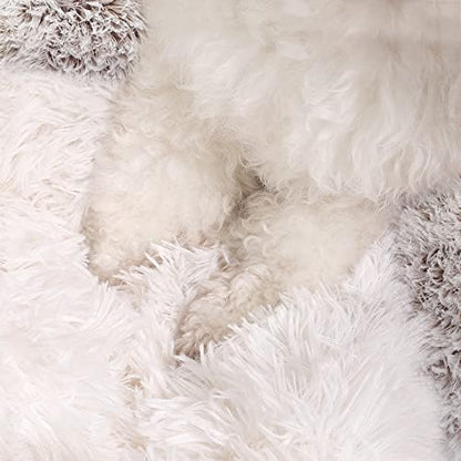 NOYAL Hooded Donut Bed, Calming Cave for Cats & Small Dogs