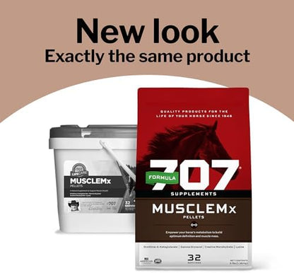Formula 707 MuscleMx Muscle Supplement for Horses, 3 lb, 32 Servings