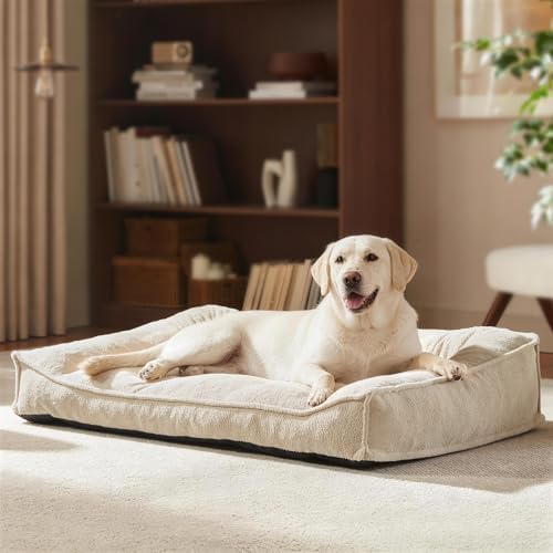 FURTIME Orthopedic Dog Bed Large Sized Dog, Extra Washable Dog Couch 38"
