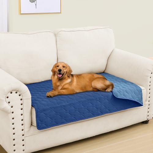 Smiry Waterproof Dog Bed Cover Blanket, Reversible Pet Blanket