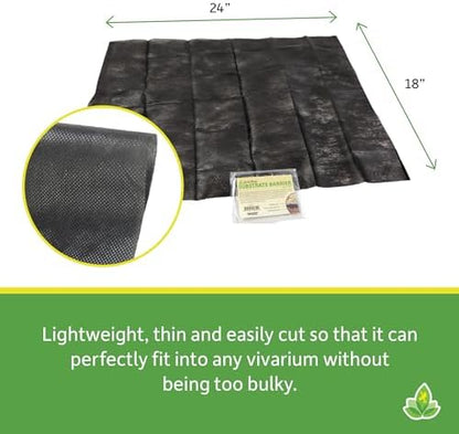 Josh's Frogs Terrarium Substrate Barrier (24"x18")